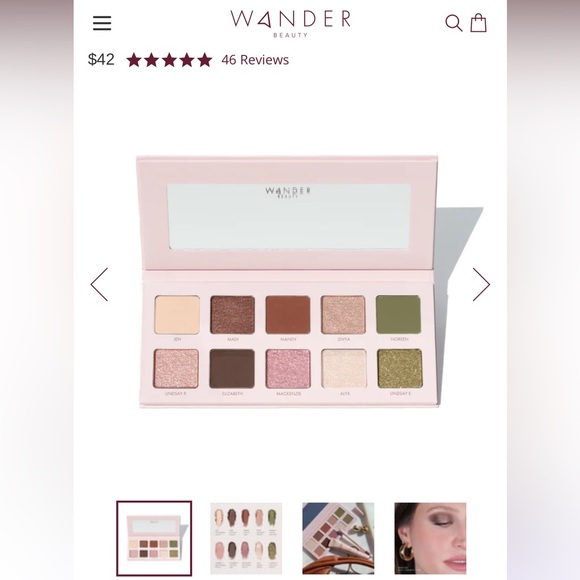 Wander Beauty Trailblazer Eyeshadow Palette